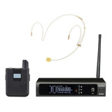 Amw Bu100 Microfone Sem Fio Auricular Bege Digital Estojo