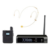 Amw Bu100 Microfone Sem Fio Digital Uhf C Auricular Bege Fl