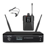 Amw Bu50 Microfone Sem Fio Lapela Bodypack Digital Case Cor Preto