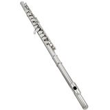 Amw Custom Flauta Transversal Cromada Em Dó Com Estojo Loja