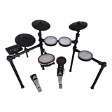 Amw Ed3 Bateria Eletrônica Pads Mesh Caixa E Pratos Dual Z