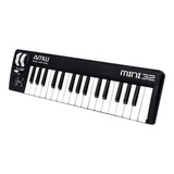 Amw Mini 32 Black Teclado Controlador Midi Usb Teclas   Loja