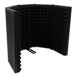 Amw Vb20 V2 Vocal Booth Para Pedestal Difusor Acústico Em Metal Com Espuma Interna Cor Preto