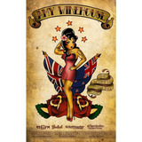 Amy Winewhiouse Vintage 30x48cm The Wishful Thinking Tour