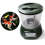 alimentador automatico peixes alimentador automatico peixes lagos livre dispensador automatico peixe temporizador capacidade