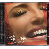 ana rock -ana rock Ana Carolina Cd ac Ao Vivo Novo Original Lacrado