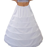 Anágua Vestido De Noiva E Festas 6 Aros Partylight Cod 6a