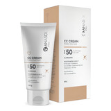 Anasol Cc Cream Base Cor Média Protetor Solar Uniforme Fps50
