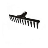 Ancinho Curvo Robusto 12 Dentes S Cabo Madeira 120cm Ramada