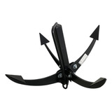 Ancora 4 650kg Poita Dobravel Ferro Barco Lancha Grande Água