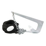 Ancora Bruce 5kg Galv 35m Cabo 2m Corrente Hw Ancoras