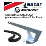 Ancora Bruce 7 5 Kg Galv Fogo 50 Metros Corda Cabo 8mm
