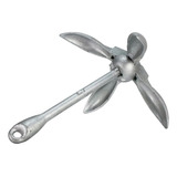 Ancora Em Aço Galvanizado Grapinel Folding Dobravel 6kg
