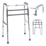 Andador Alumínio Dellamed Fixo Articulado Dobrável 130kg D10