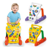 Andador De Bebe 2x1 Brinquedo Infantil Tateti 902 Calesita