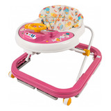 Andador De Bebê Infantil Musical Sonoro   Styll Baby Cor Rosa