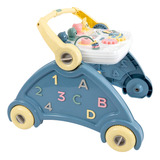 Andador Didático Musical Educativo Mesa Bebê Cor Azul Picolor