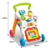 Andador Educativo Musical Didático Multmaxx Colorido Mtx001 Cor Branco
