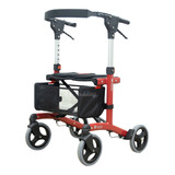 Andador Freedom Walker Plus 4 Rodas Dobrável Adulto Idoso M