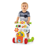 Andador Infantil Bebe Didático Educativo Brinquedo 2 Em 1