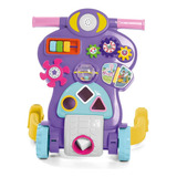 Andador Infantil Bebe Didático Educativo Brinquedo Rosa