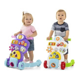 Andador Infantil Bebê Educativo 2 1 C Som E Luz Brinquedo