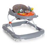 Andador Infantil Bebê Torino Rosa Cinza Galzerano Torino