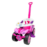 Andador Infantil Carrinho D Passeio Triciclo Rosa Promoção