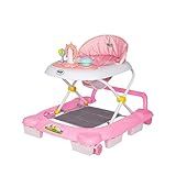 Andador Infantil Musical Para Bebê La Bamba Maxi Baby Rosa 