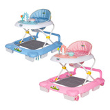 Andador Infantil Musical Para Bebê La Bamba Maxi Baby Rosa