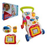 Andador Para Bebe Educativo Brinquedo Multiatividades Som 6m