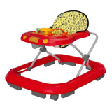 Andador Para Bebe Safari Tutti Baby Vermelho Carro Infantil