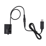 Andoer Ack e10 5v Usb Dummy Bateria Dc Acoplador