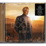 Andrea Bocelli Believe Deluxe Edition 3faixas