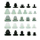 Anéis De Borracha Plugue Protetor Bujão De Borracha De Silicone Macio Fósforo Preto Tapete De Porta Abafamento Anti Colisão Ilhós Branco Mudo Tampa De Vedação T Plug Junta De Vedação Cor FC 100 Tamanho Translúcido 50
