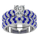 Anéis De Diamante Completos Luxuosos E