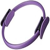 Anel Arco Pilates Yoga Tonificador Flexível Fitness Treino -Roxo-