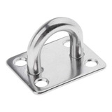 Anel Base 6mm Gancho De Parede Teto Aço Inox Barcos