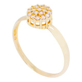 Anel Chuveiro Baixo Em Ouro 416 10k 