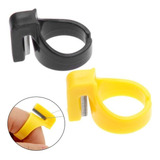 Anel Dedal Cortador Destacador Linha Manual Crochê Tricô 