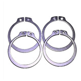 Anel Elástico Din471 501 010i 10 Mm Eixo Inox 10 Peças