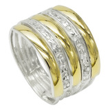 Anel Feminino 5 Elos