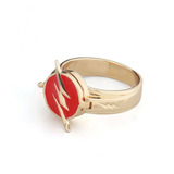 Anel Flash Flecha Dourado