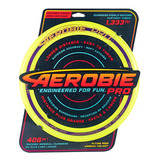 Anel Flying Disc Aerobie Pro Ao Ar Livre 35 56 Cm Amarelo