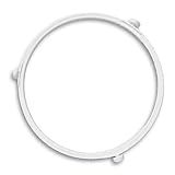 Anel Giratório Para Forno De Microondas De 18 9 Cm Anel Giratório Suporte De Bandeja De Vidro Médio Suporte Para Placa Anel Interno Anel De Suporte De Rolo Anel De Roda Cor Aleatória 
