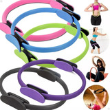 Anel Tonificador Arco Pilates Yoga Flexível Fitness Colorido