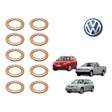 Anel Vedação Cobre Bujao Carter Gol Saveiro Parati Vw 10 Un
