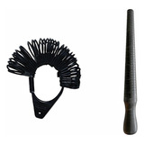 Aneleira Medidor De Anel Kit 02 Plástico Cor Preto