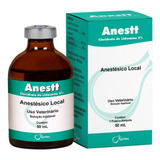 Anestt 50 Ml Cloridrato De Lidocaína 2 Solução Injetável