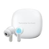ANFIER M3 Tradutor Fones De Ouvido Dispositivo Tradutor Idioma Design Deslizante Suporte 144 Idiomas E Acentos Tradução Dispositivo Tradutor Sem Fio Com APP Fit IOS E Android